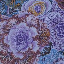 Kaffe Fassett Collective 100% Cotton Fabric - Brassica Dark